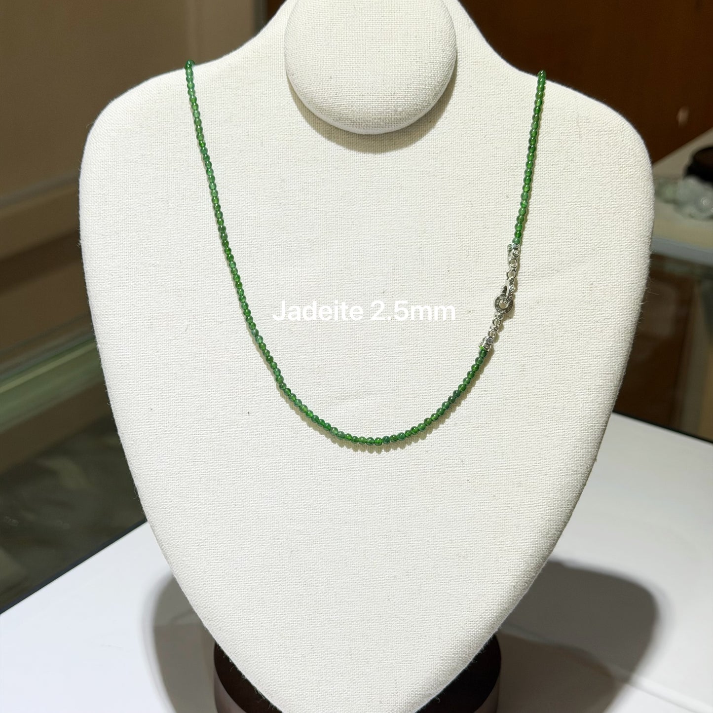 Beads Necklace - JadeiteSmall