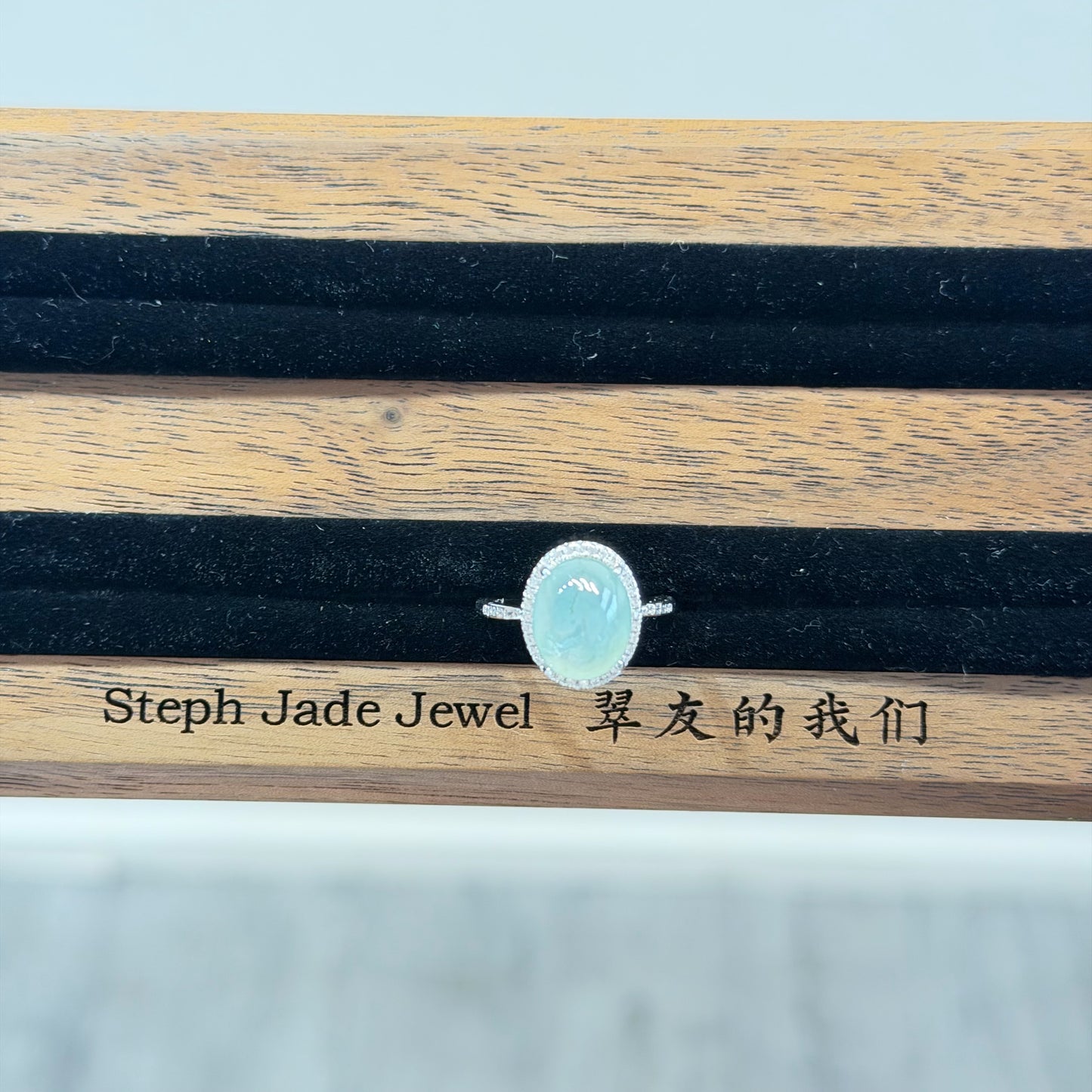 Ring - jadeite classy
