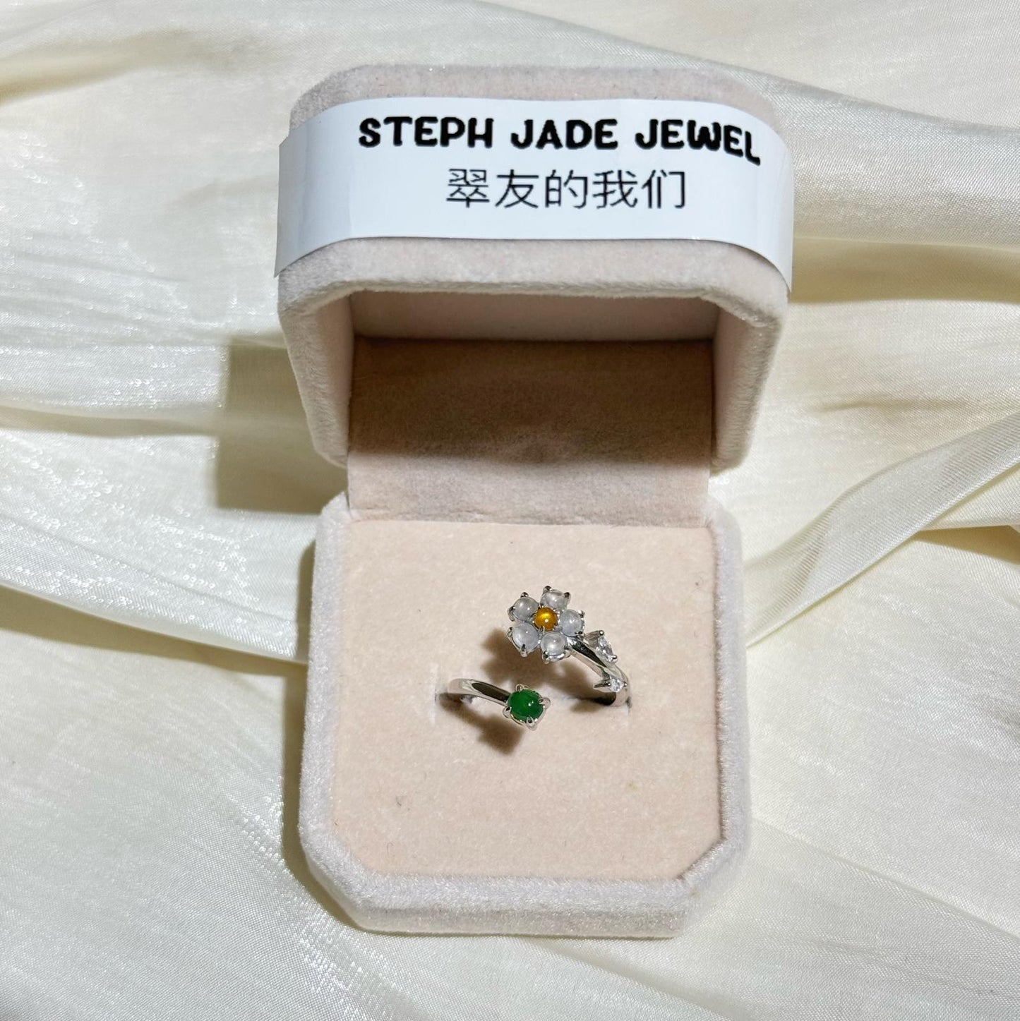 Silver925 Rings - flower