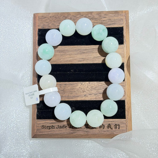Jadeite Beads Bracelet - Mix