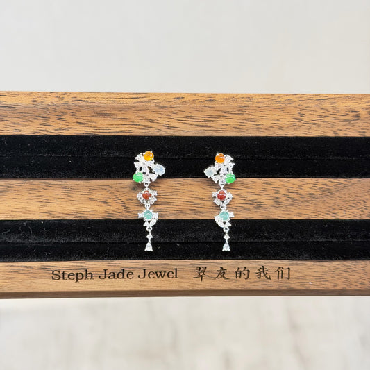 Earrings - colourful