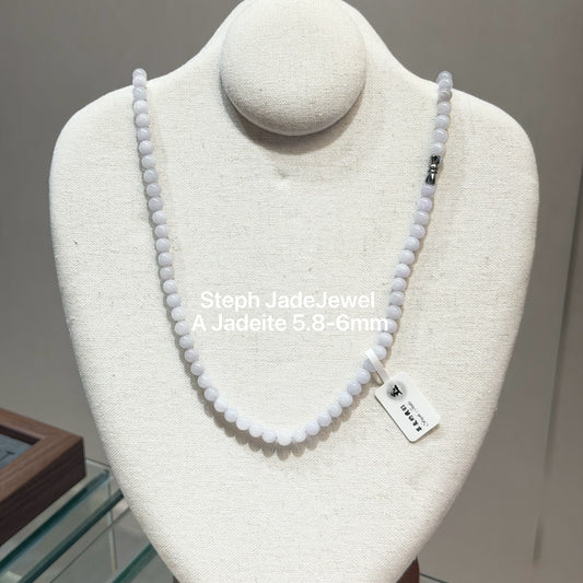Jadeite Beads Necklace - v2