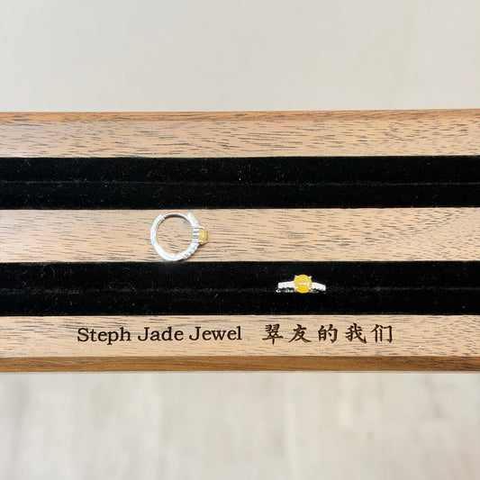 Earrings - Yellow Huggies