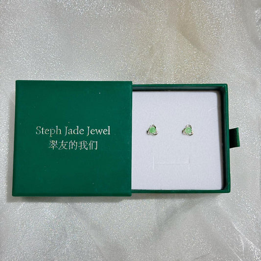 Earrings - green