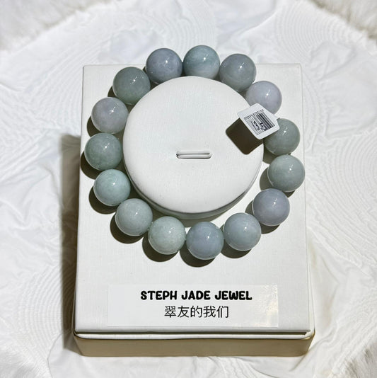 Jadeite Beads Bracelet - Big