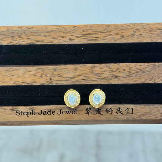 Earring - Classywhite Retro