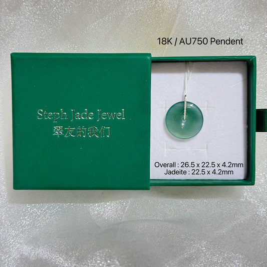 18K Pendent - Bluewater Donut