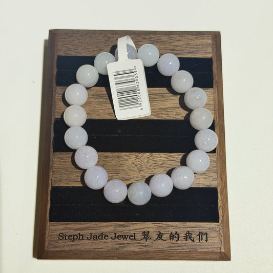 Jadeite Beads Bracelet - Lav