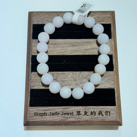 Jadeite Beads Bracelet Pink