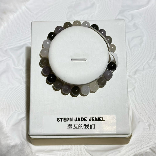 Nephrite Beads Bracelet - PN