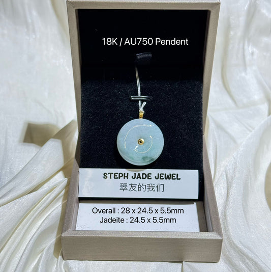 18K Pendent - Flower D