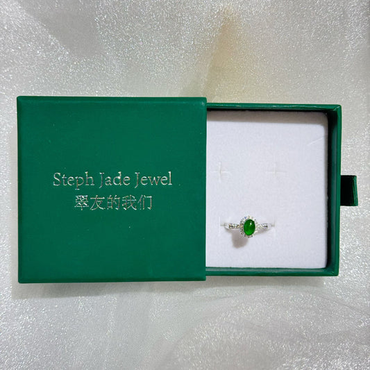 Silver925 Rings - Ovalgreen