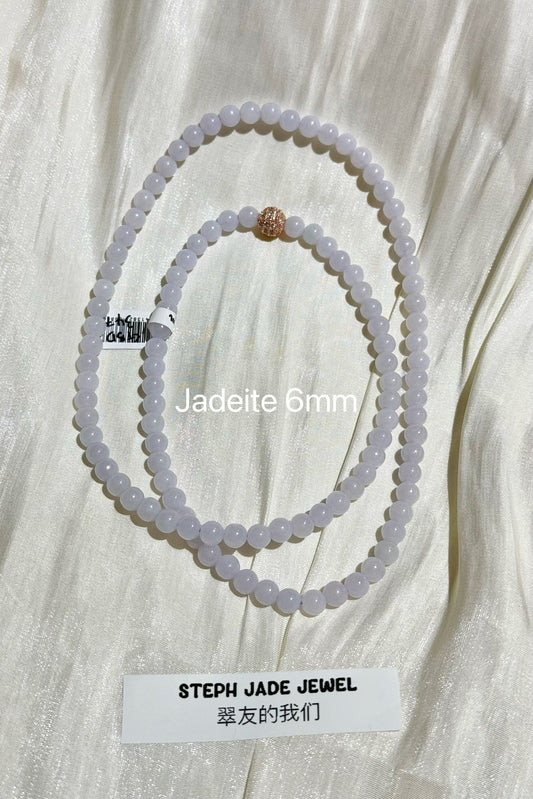 Beads Necklace- Lav