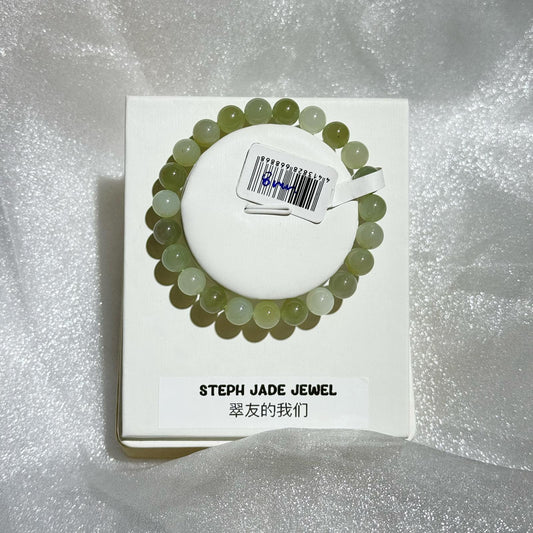 Nephrite Beads Bracelet - Mix