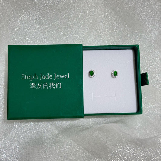 Earrings - Oval