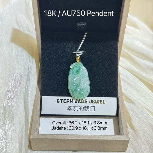 18K Pendent - Ruyi 2