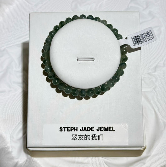 Jadeite Beads Bracelet - SmallF