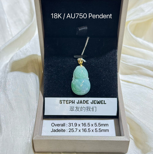 18K Pendent - Snow Hulu