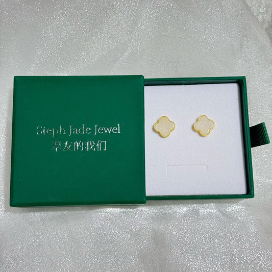 Earrings - Cloverwhite